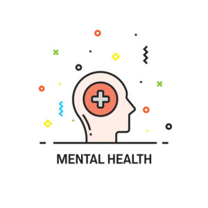 Mental Health First Aid - Cognitive Head Diagram