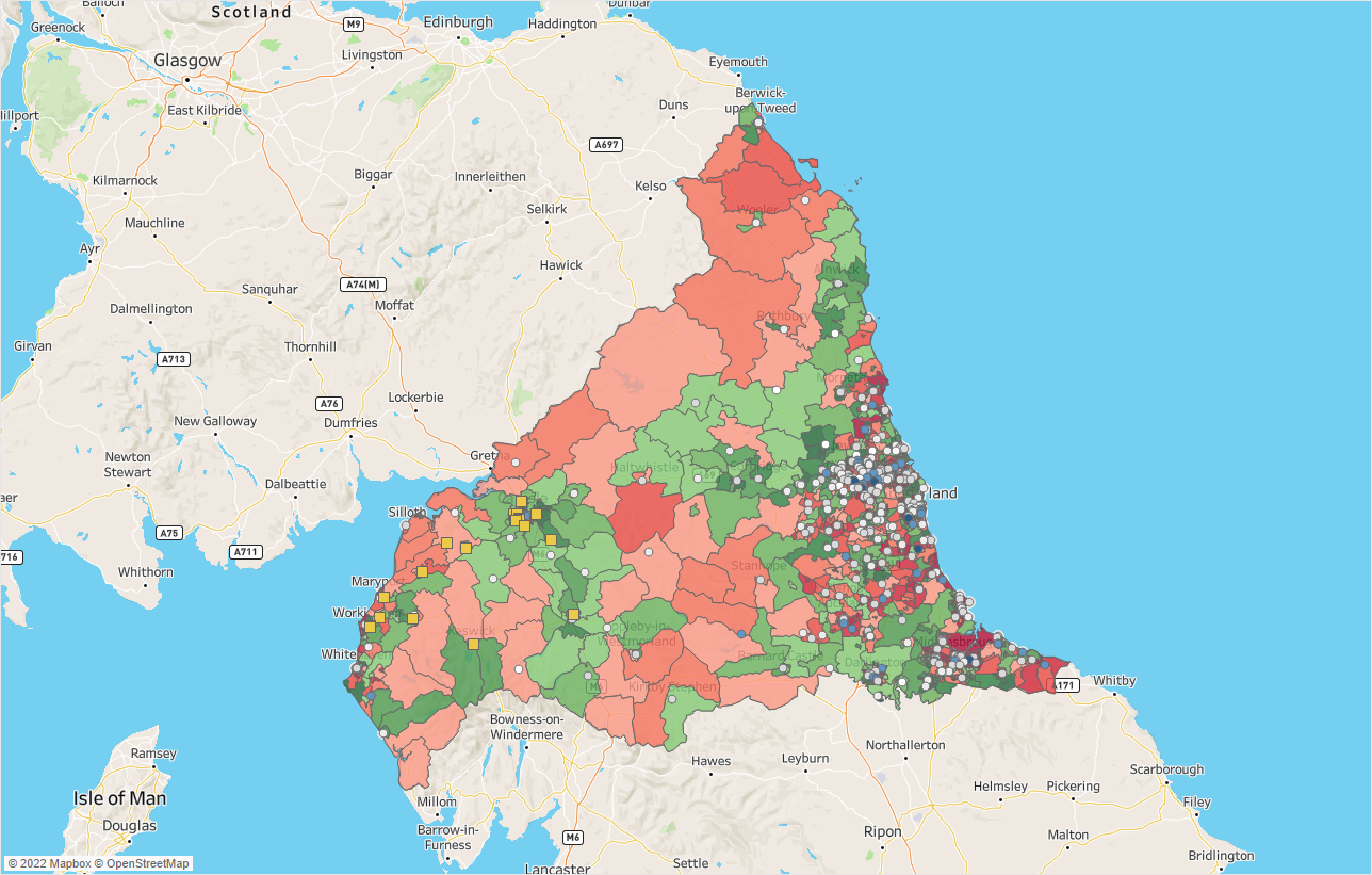 Using Geospatial Mapping Analysis to improve patient monitoring